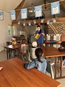 Atelier à la bibliothèque de St Parres