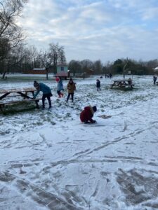 Neige en hiver 2024